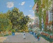 The Artist's House at Argenteuil, Claude Monet
